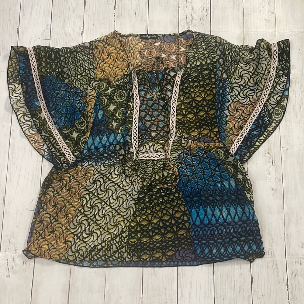 Women’s Cha Cha Vente Blouse- Size Petite Medium